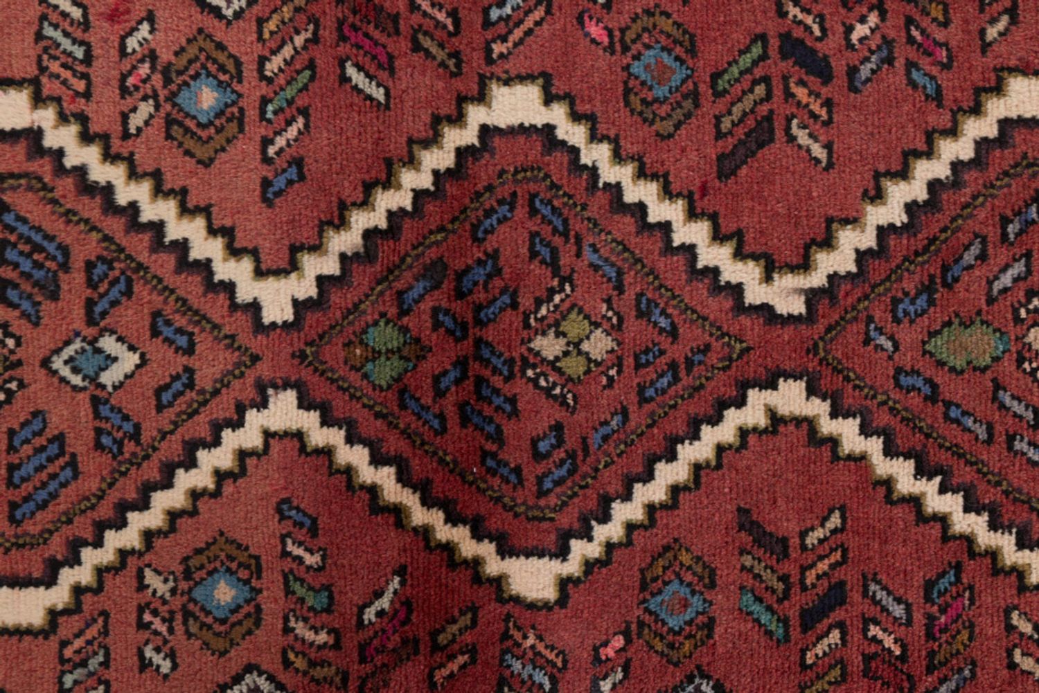 Alfombra persa - Nómada - 130 x 80 cm - rojo