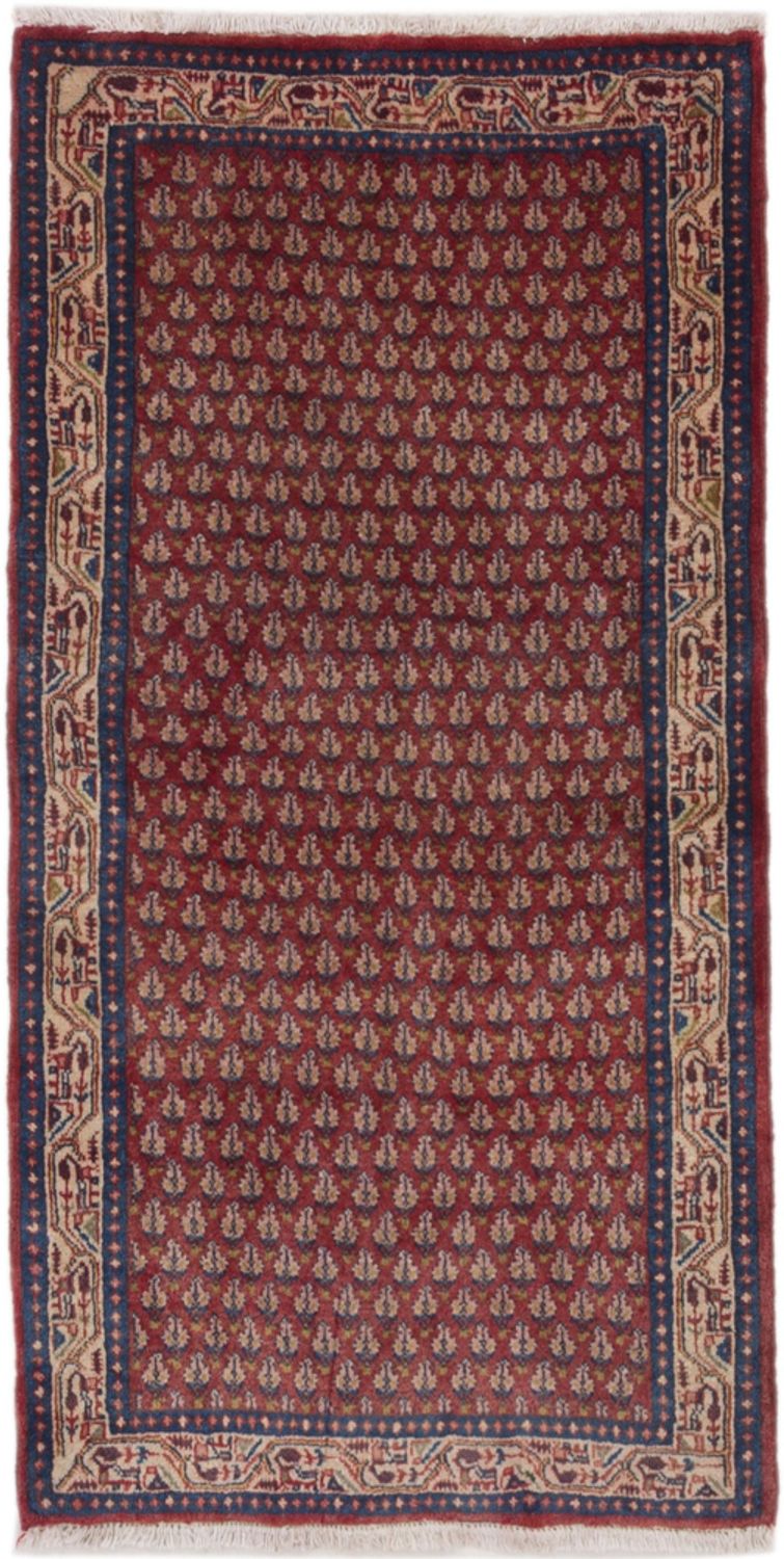 Perský koberec - Mir - 140 x 70 cm - červená