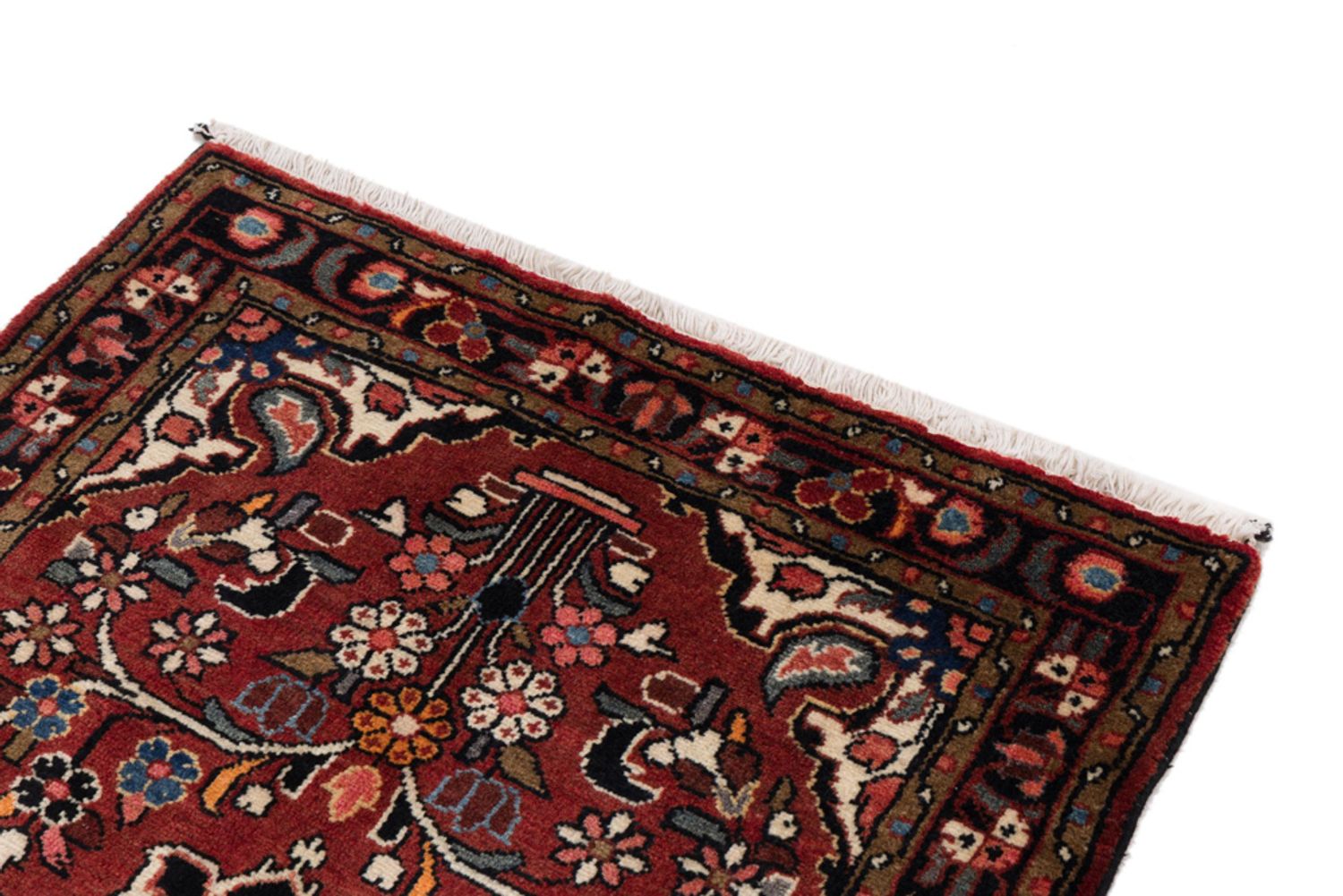 Alfombra persa - Nómada - 135 x 85 cm - rojo