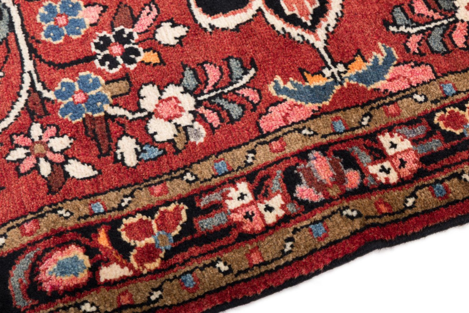 Alfombra persa - Nómada - 135 x 85 cm - rojo