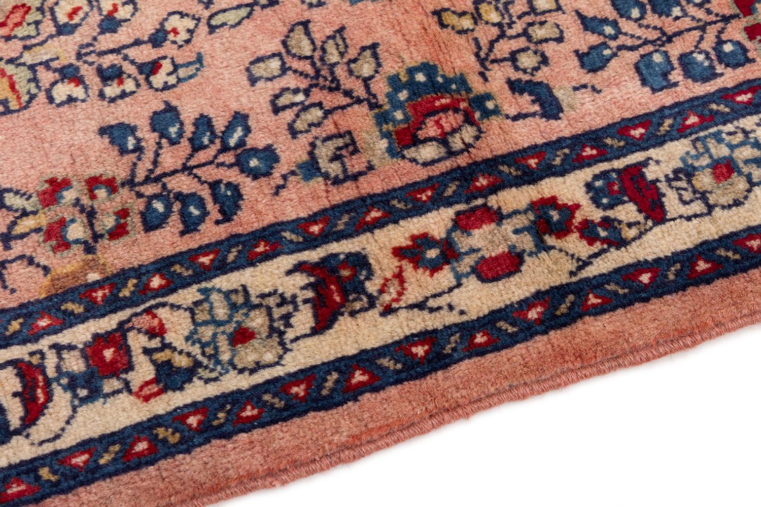 Alfombra persa - Clásica - 135 x 70 cm - rojo claro