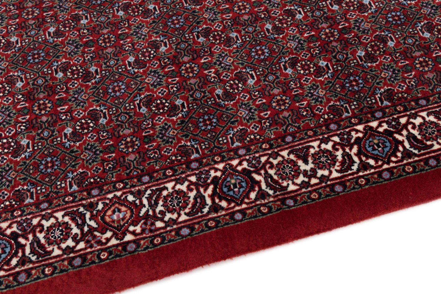 Persisk teppe - Bijar - Royal - 154 x 90 cm - mørk rød