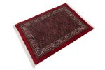 Alfombra persa - Bidjar - 100 x 70 cm - rojo oscuro