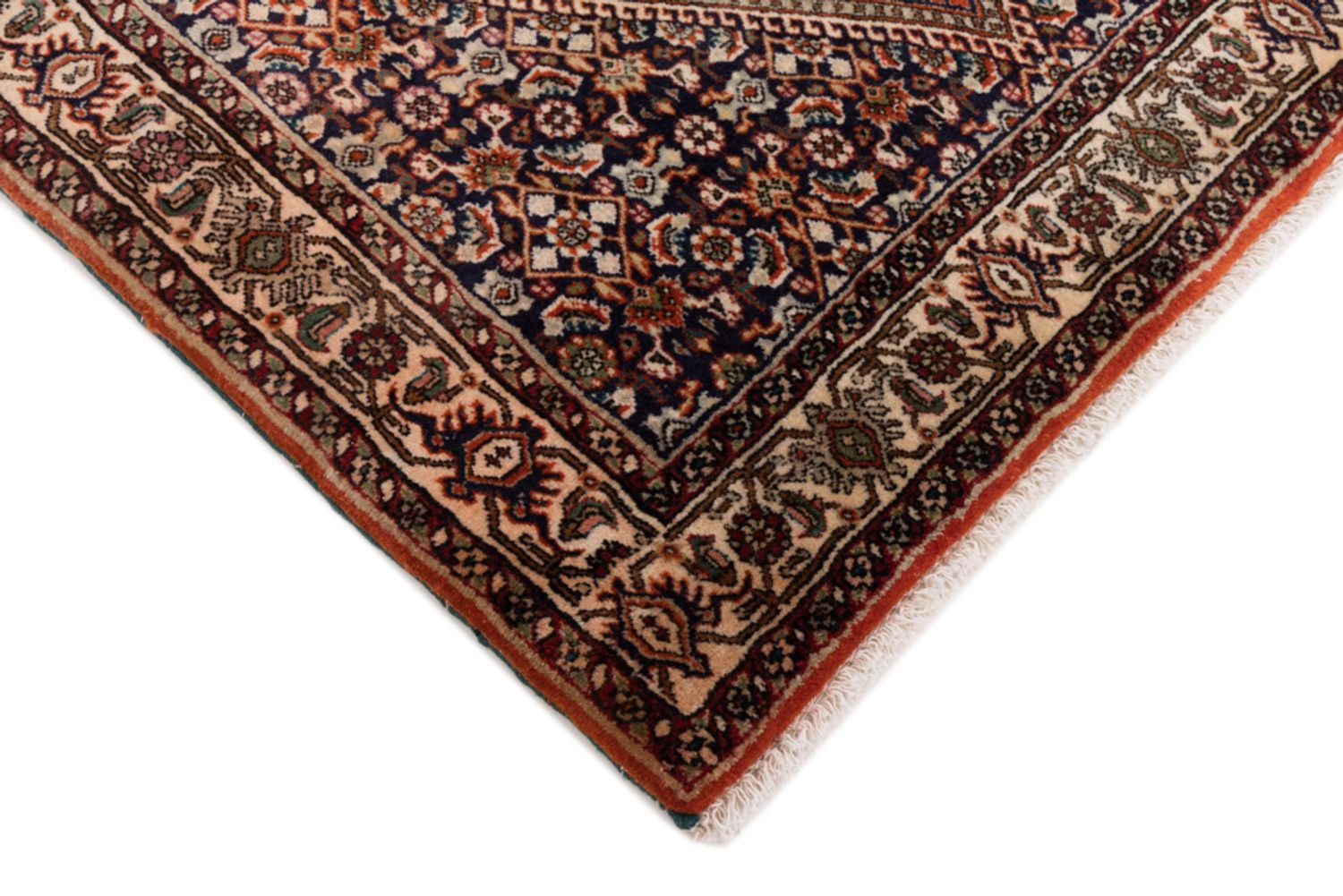 Persisk teppe - Bijar - 140 x 90 cm - mørk beige