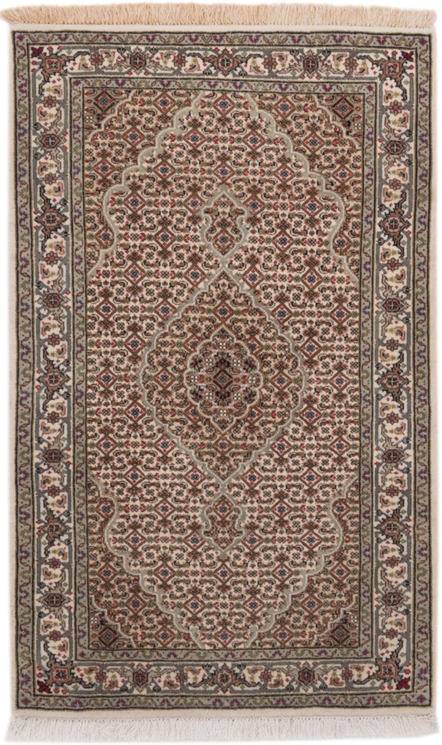 Alfombra oriental - Tabriz - 151 x 94 cm - arena
