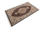Alfombra oriental - Tabriz - 155 x 95 cm - beige oscuro