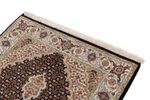 Alfombra oriental - Tabriz - 155 x 95 cm - beige oscuro