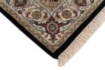 Alfombra oriental - Tabriz - 155 x 95 cm - beige oscuro