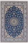 Perský koberec - Nain - 299 x 194 cm - modrá