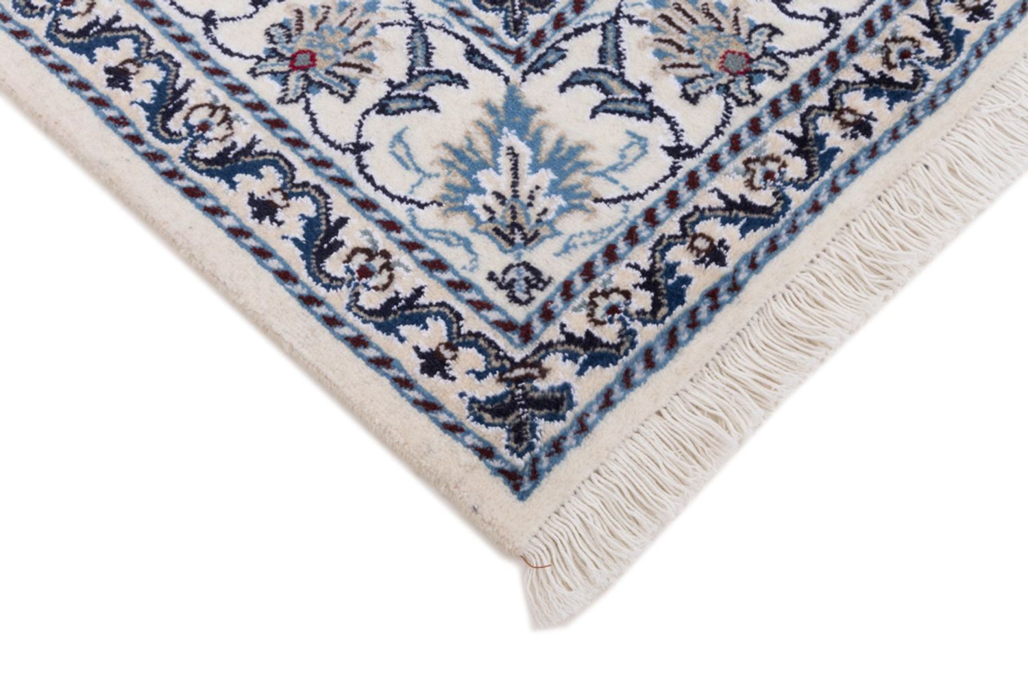 Alfombra persa - Nain - 202 x 148 cm - rojo