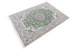 Alfombra persa - Nain - 204 x 146 cm - verde