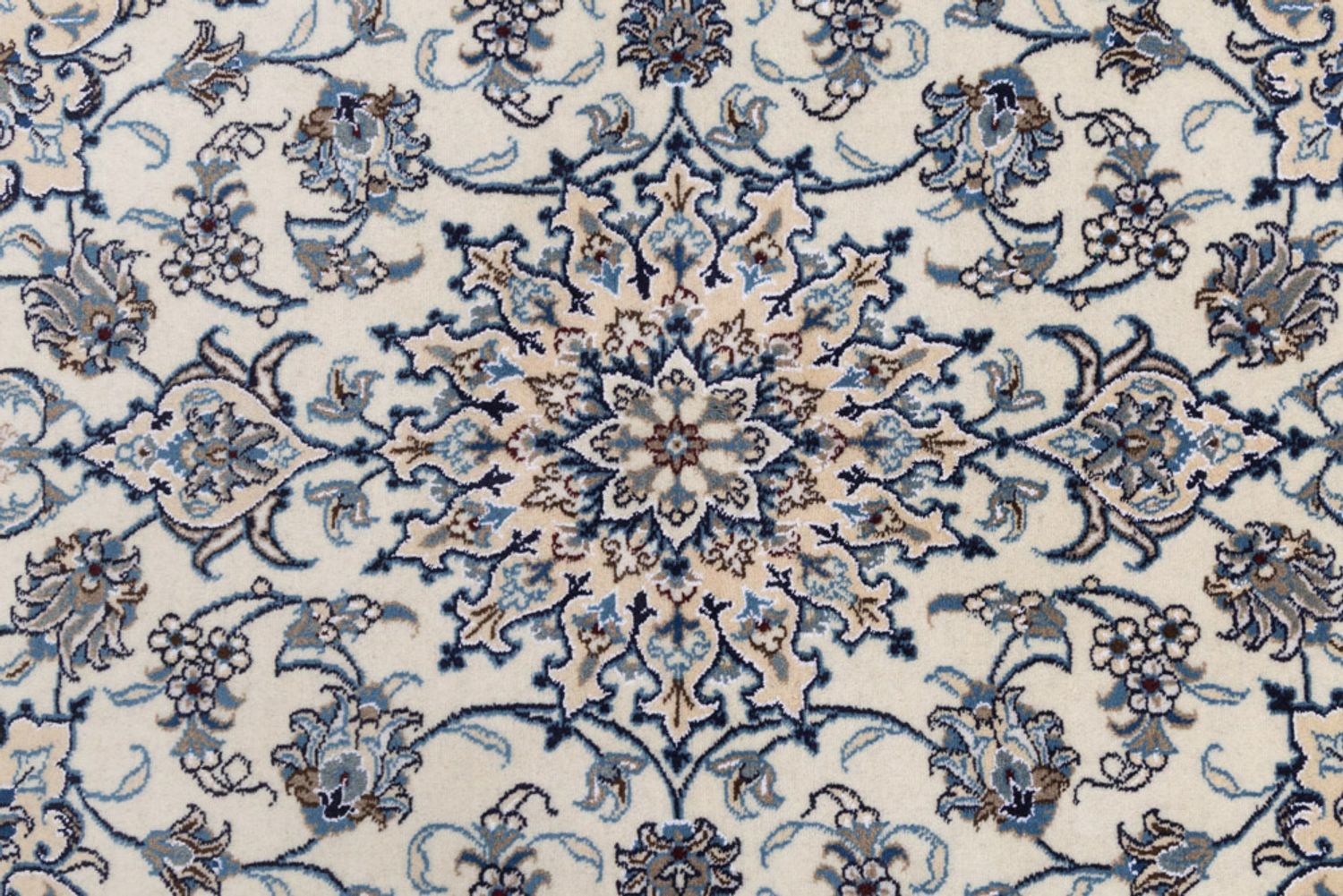 Persisk teppe - Nain - 197 x 150 cm - krem