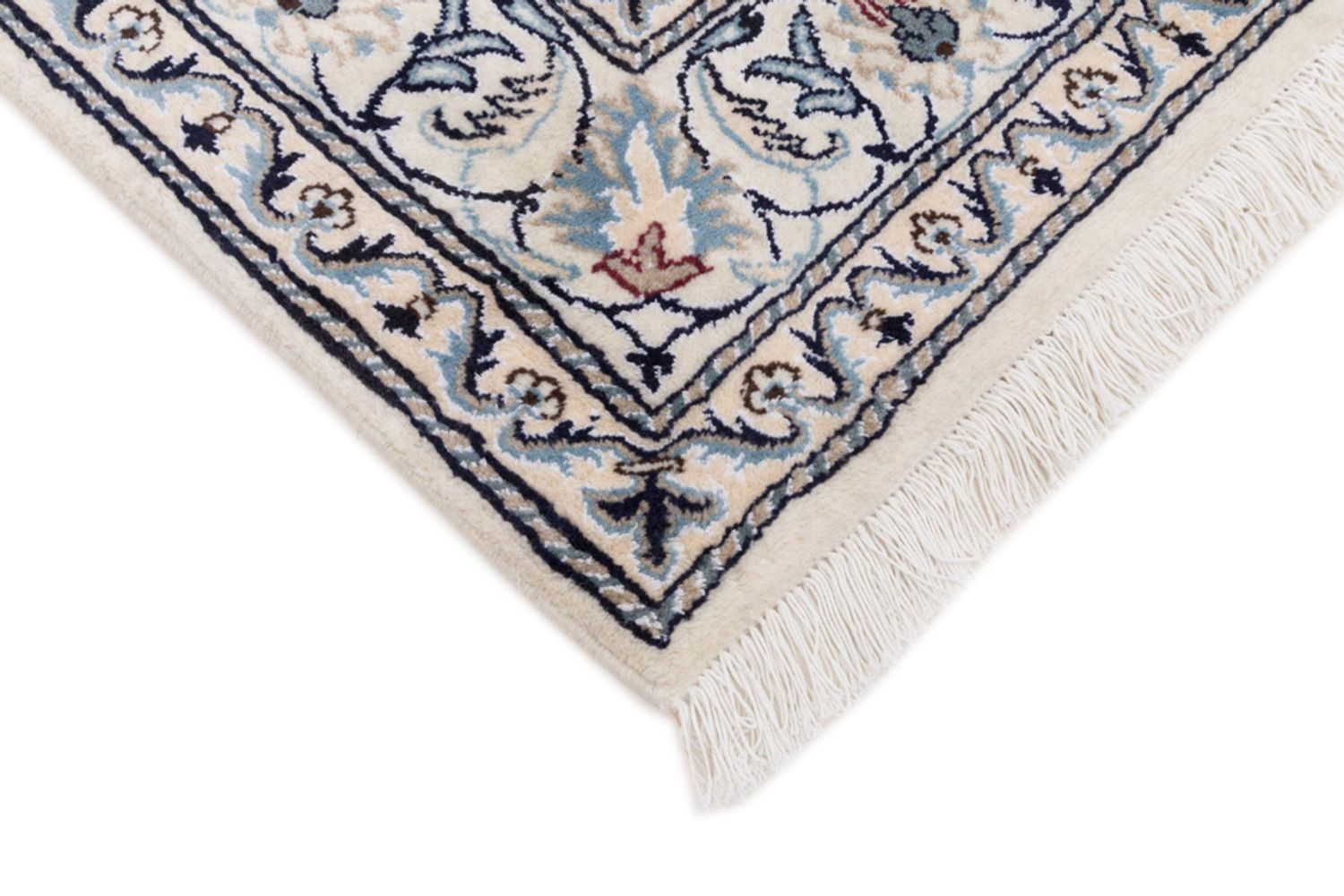 Alfombra persa - Nain - 237 x 162 cm - verde