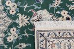 Alfombra persa - Nain - 237 x 162 cm - verde