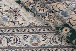 Alfombra persa - Nain - 237 x 162 cm - verde