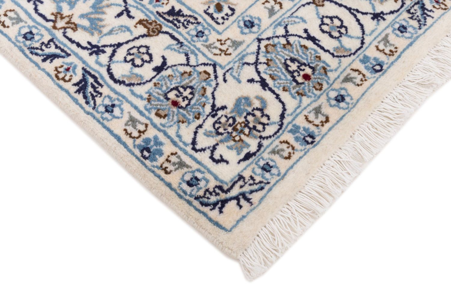 Alfombra persa - Nain - 202 x 120 cm - rojo