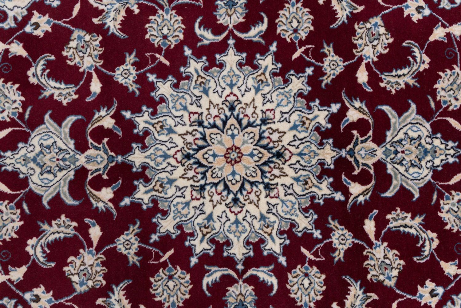 Alfombra persa - Nain - 200 x 120 cm - rojo