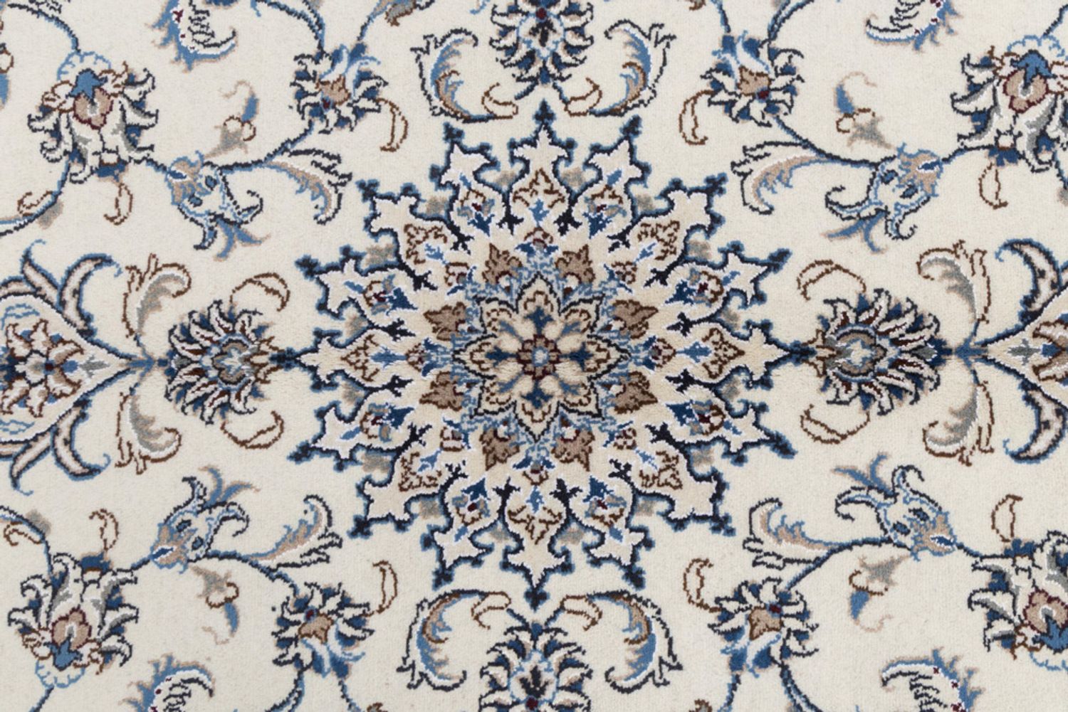 Persisk teppe - Nain - 195 x 120 cm - krem