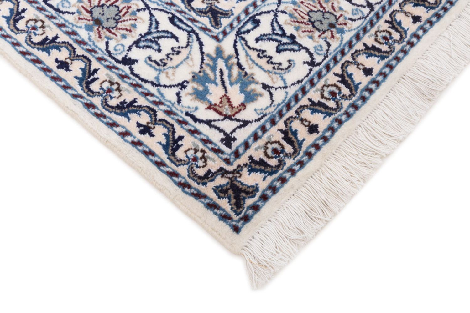 Alfombra persa - Nain - 234 x 165 cm - crema