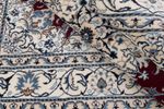 Alfombra persa - Nain - 237 x 161 cm - rojo