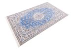 Alfombra persa - Nain - 249 x 157 cm - azul claro