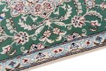 Alfombra persa - Nain - 133 x 88 cm - verde