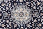 Alfombra persa - Nain - 255 x 158 cm - azul oscuro