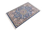 Alfombra persa - Nain - 90 x 60 cm - azul