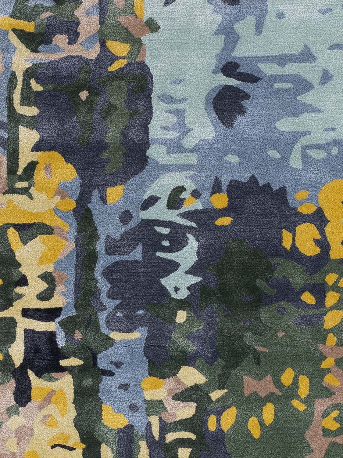 Designer teppe - Colorburst - rektangulær