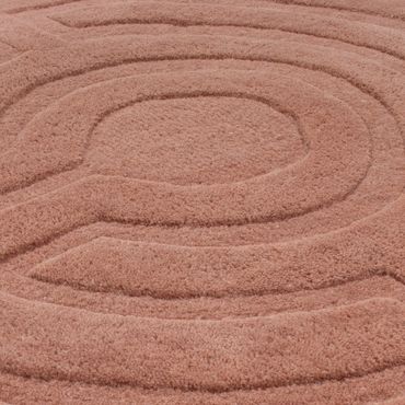 Tapete de lã - TwistingTurns - ronda