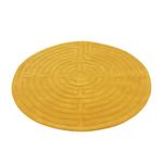 Vlněný koberec - TwistingTurns - kulatý