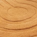 Vlněný koberec - TwistingTurns - kulatý