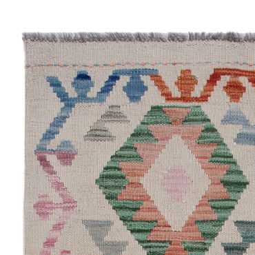 Kelimteppe - Splash - 126 x 80 cm - flerfarget