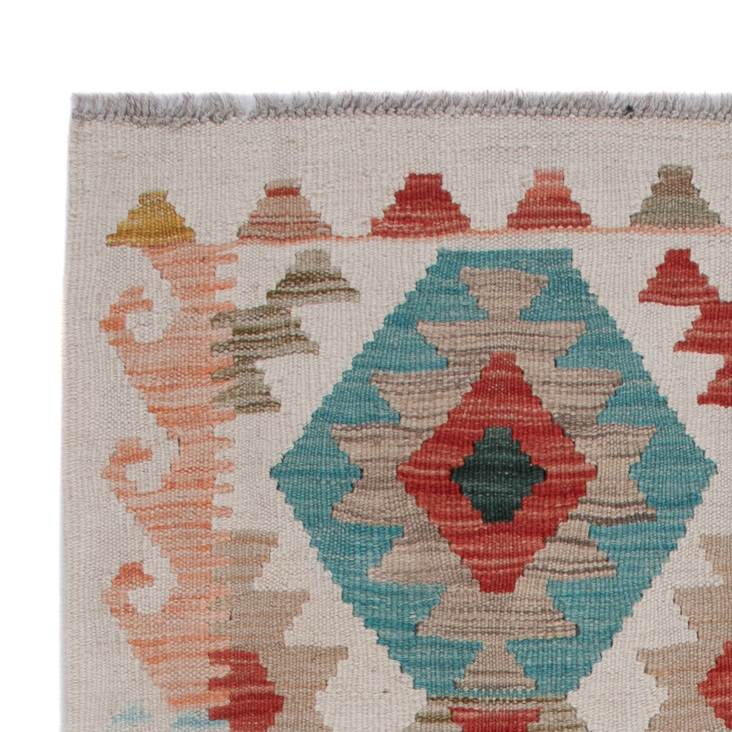 Kelim Teppich - Splash - 128 x 82 cm - mehrfarbig