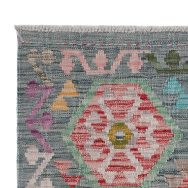 Kelim Teppich - Splash - 124 x 81 cm - mehrfarbig