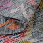 Kelim Teppich - Splash - 124 x 81 cm - mehrfarbig
