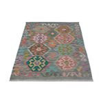 Kelim Teppich - Splash - 124 x 81 cm - mehrfarbig