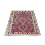 Kelim Teppich - Splash - 121 x 78 cm - mehrfarbig