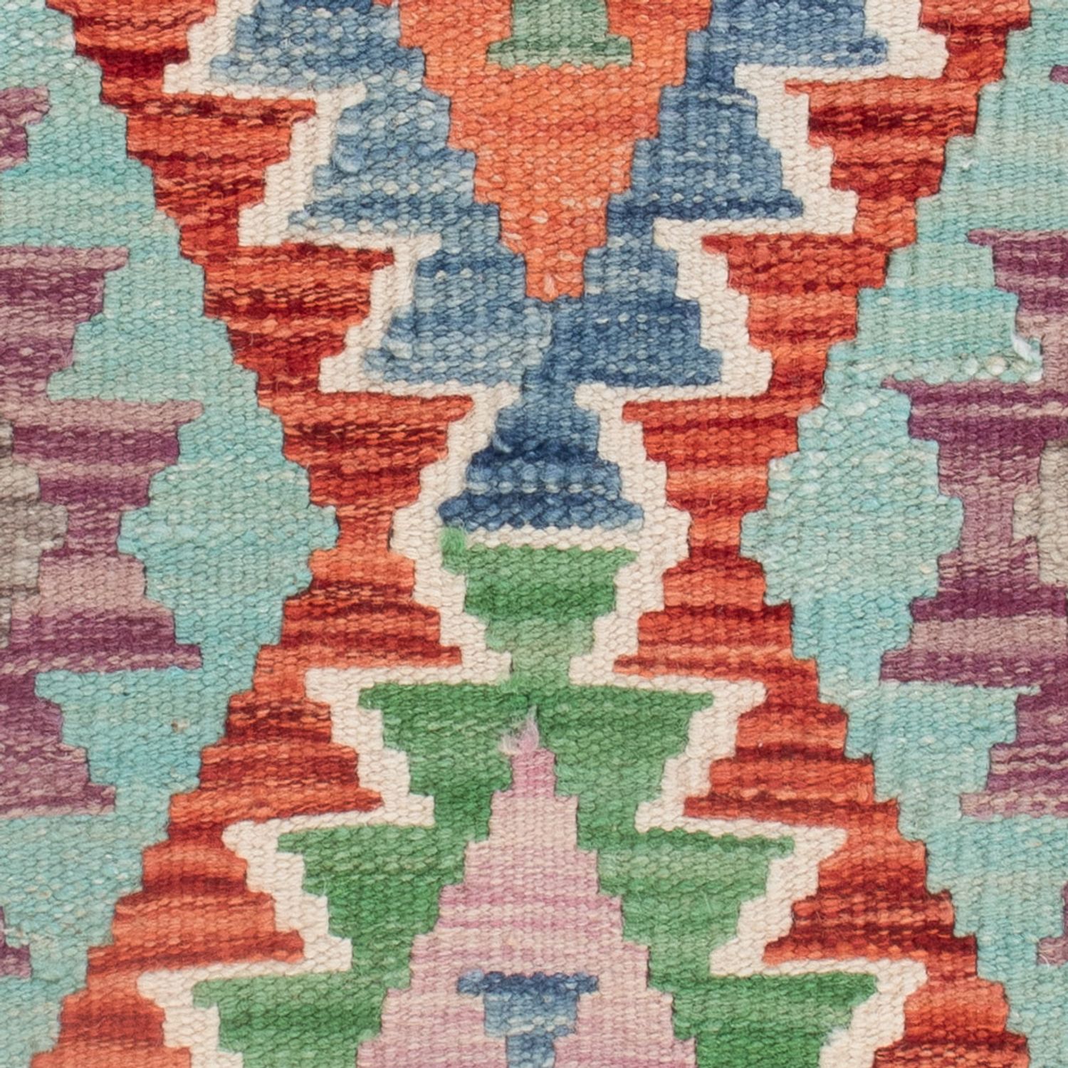 Kelim Teppich - Splash - 122 x 83 cm - mehrfarbig