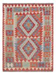 Kelim Teppich - Splash - 113 x 89 cm - mehrfarbig