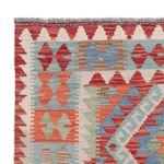 Kelim Teppich - Splash - 113 x 89 cm - mehrfarbig
