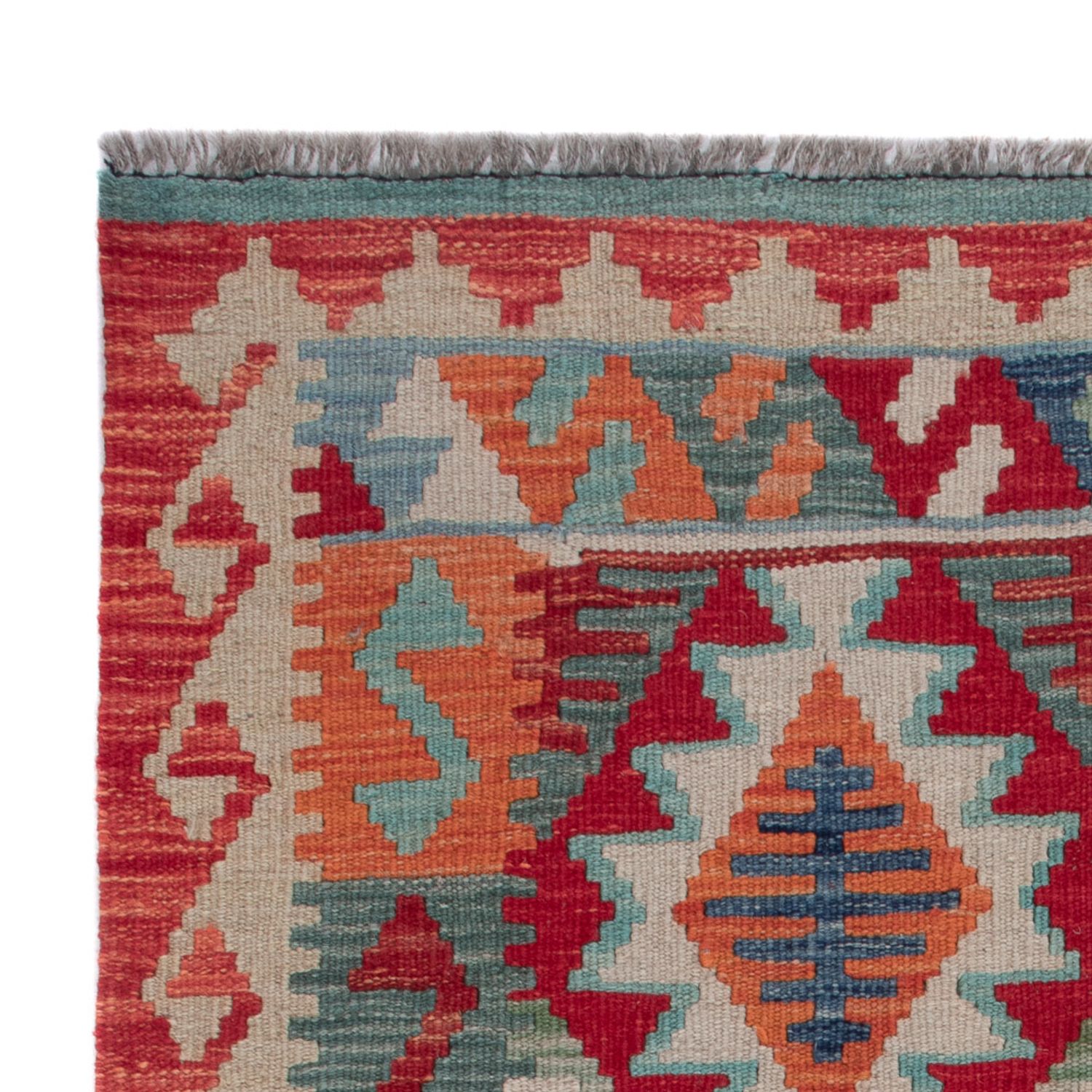 Kelim Teppich - Splash - 120 x 81 cm - mehrfarbig