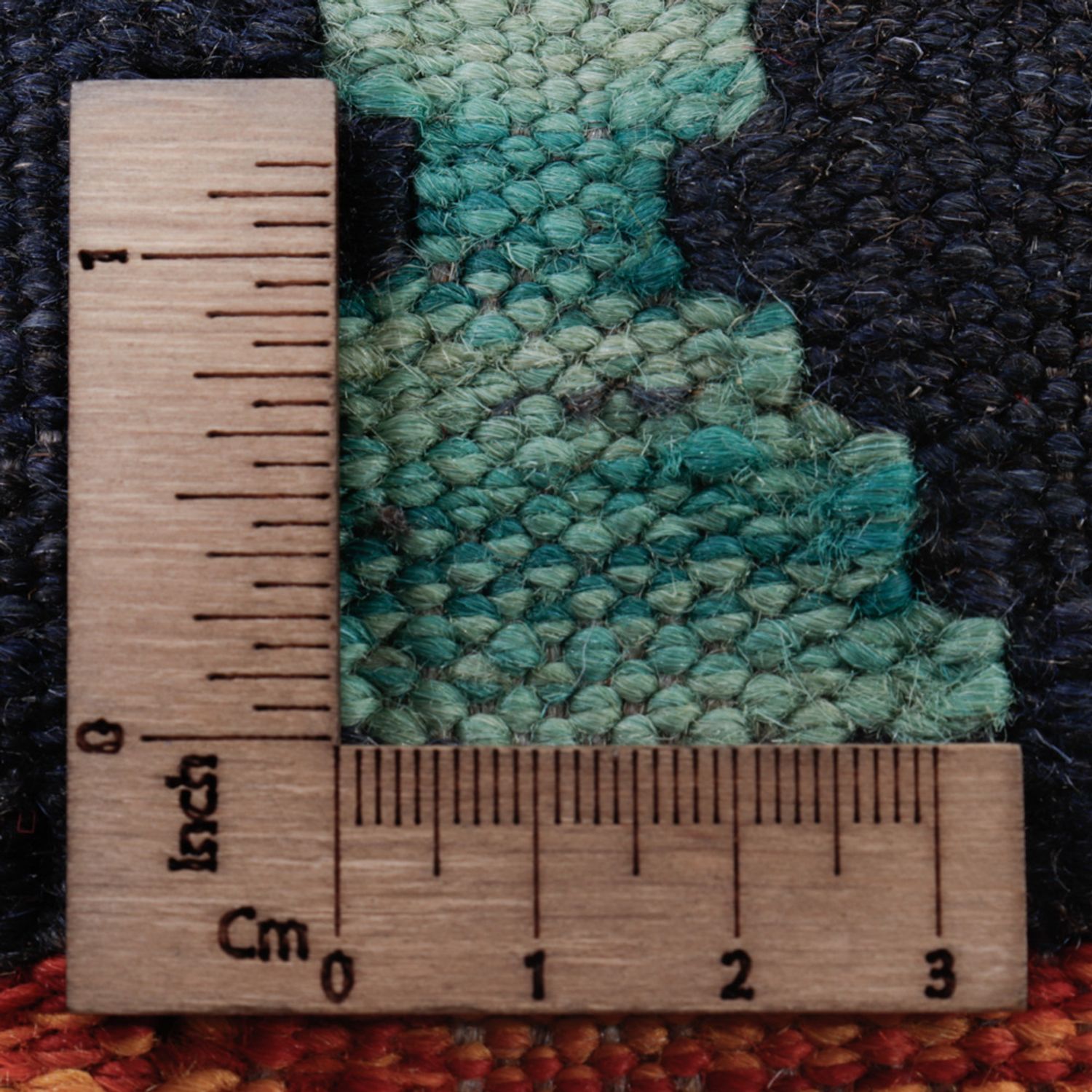 Kelimteppe - Splash - 132 x 85 cm - flerfarget