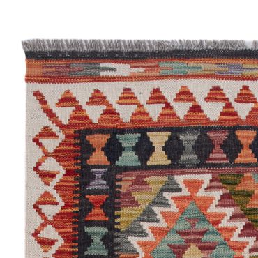 Kelimteppe - Splash - 132 x 85 cm - flerfarget