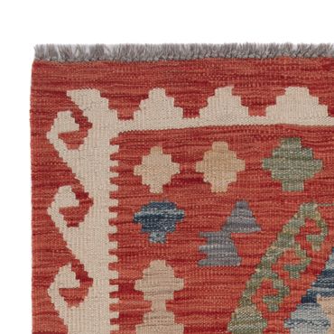 Kelim Teppich - Splash - 121 x 76 cm - mehrfarbig