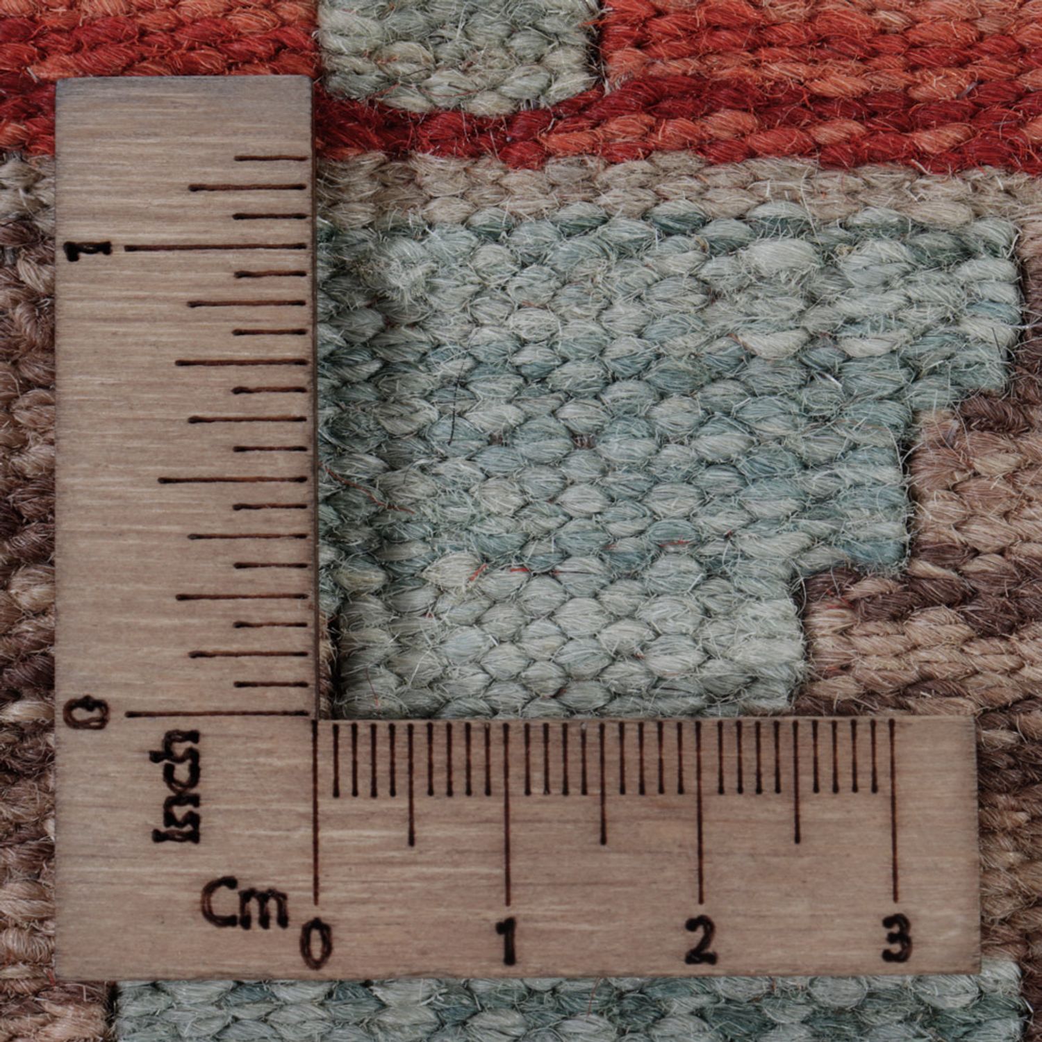 Kelim Teppich - Splash - 136 x 82 cm - mehrfarbig