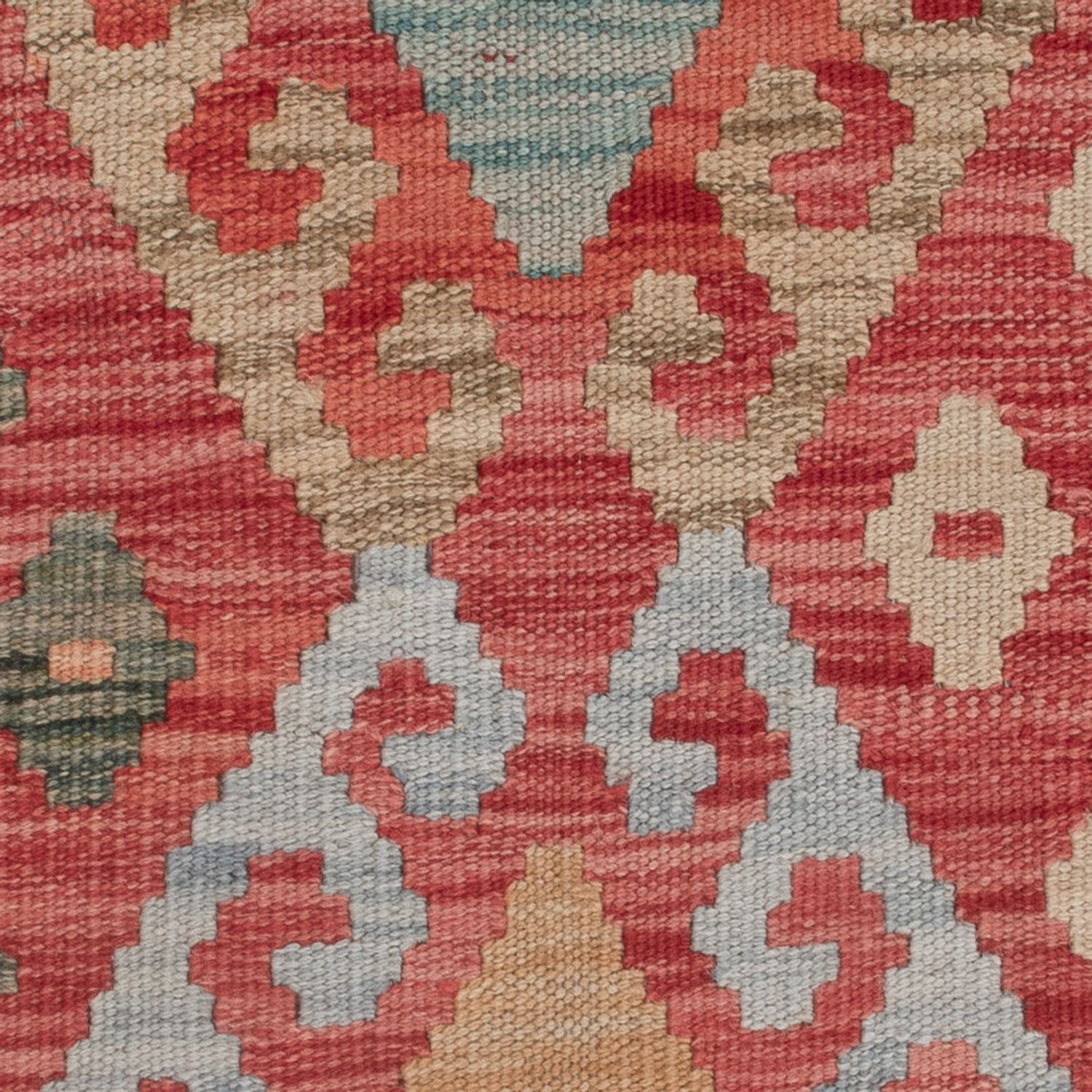 Kelim Teppich - Splash - 117 x 76 cm - mehrfarbig