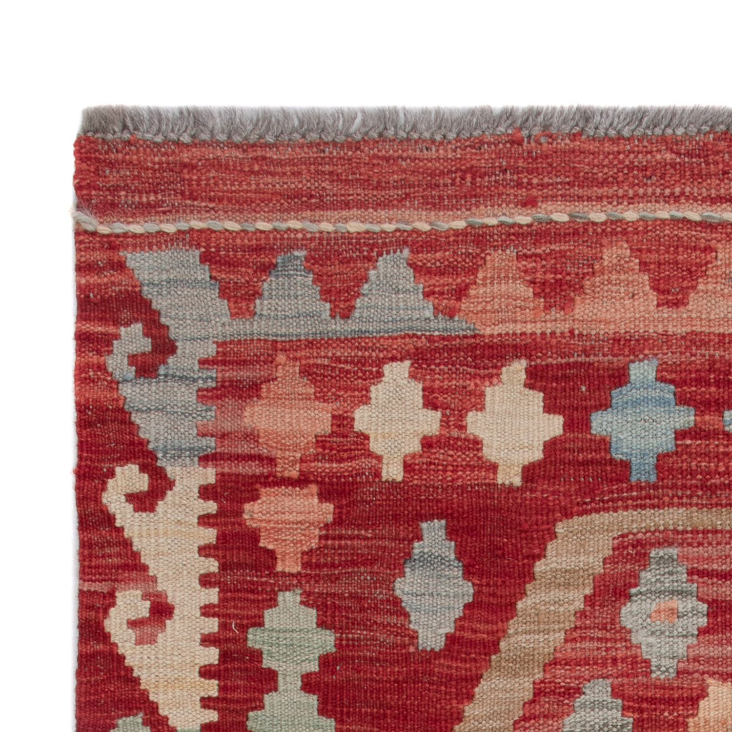 Kelim Teppich - Splash - 126 x 80 cm - mehrfarbig