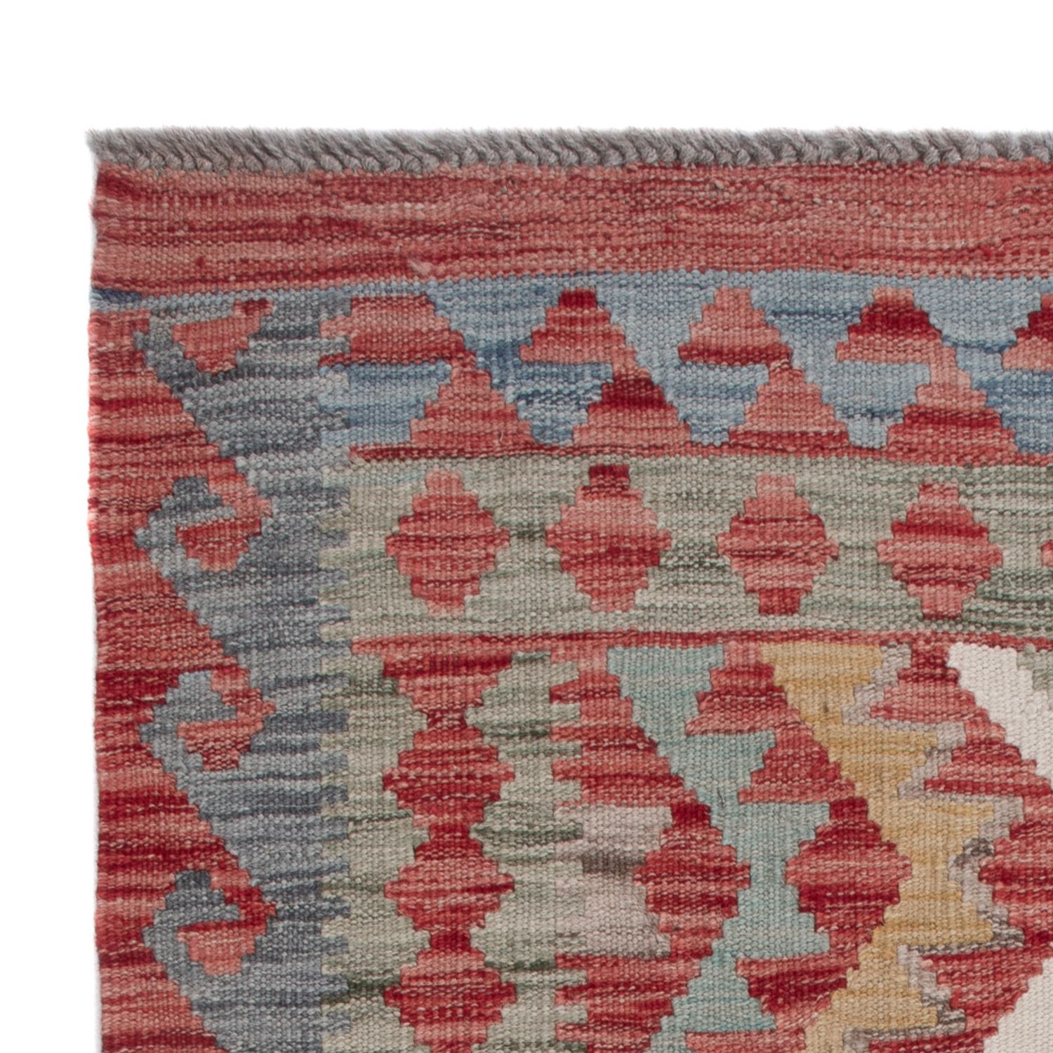 Kelim Teppich - Splash - 123 x 82 cm - mehrfarbig