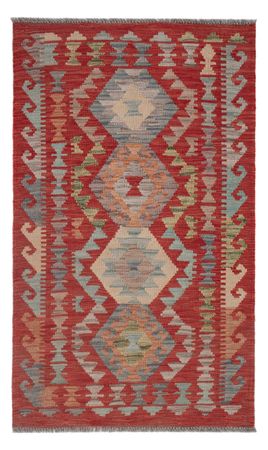 Kelimteppe - Splash - 128 x 74 cm - flerfarget